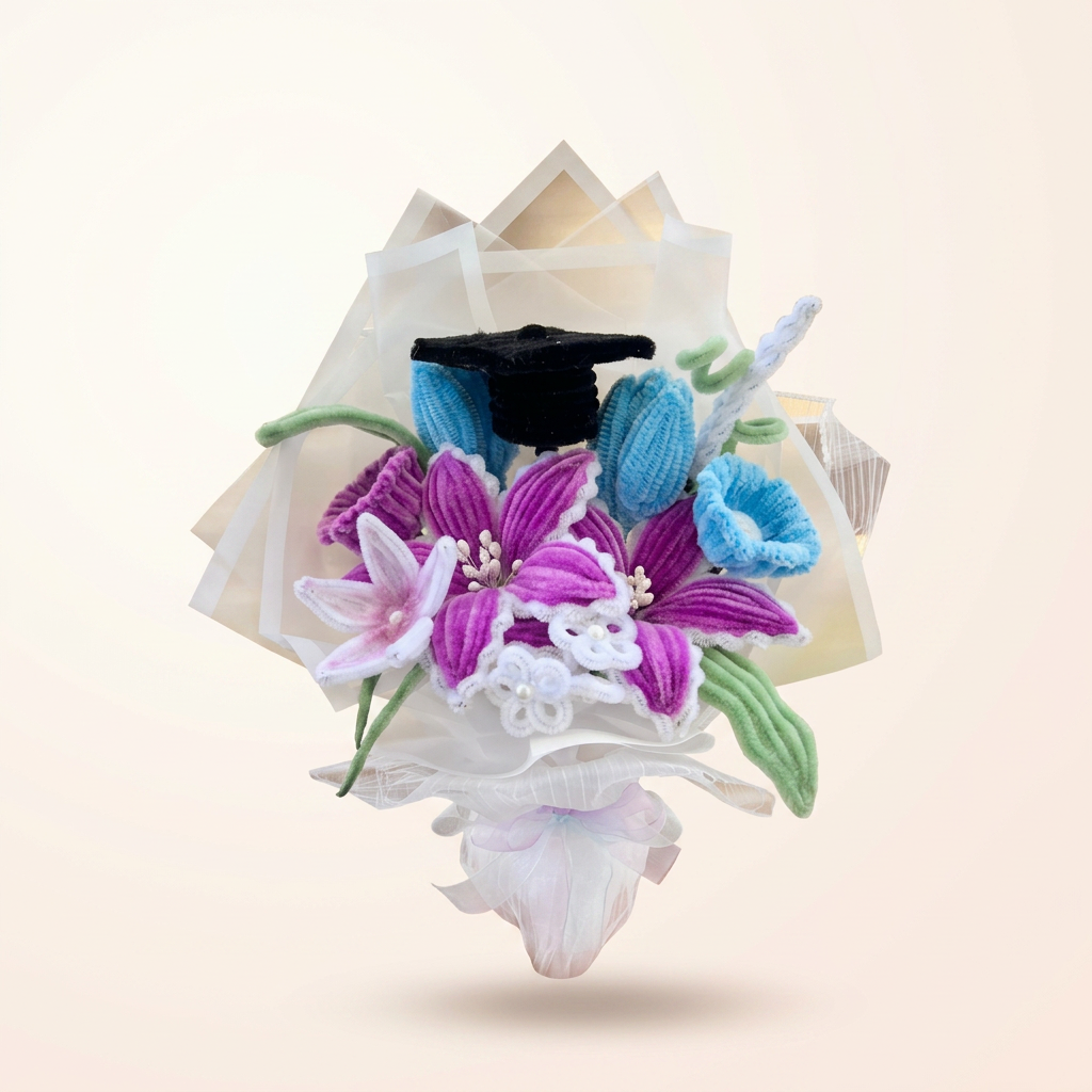Colorful Graduation Bouquet photo