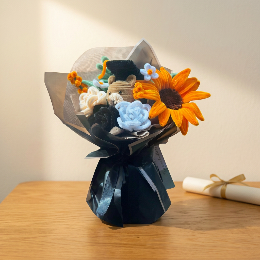 Sunny Graduation Bouquet alternate view